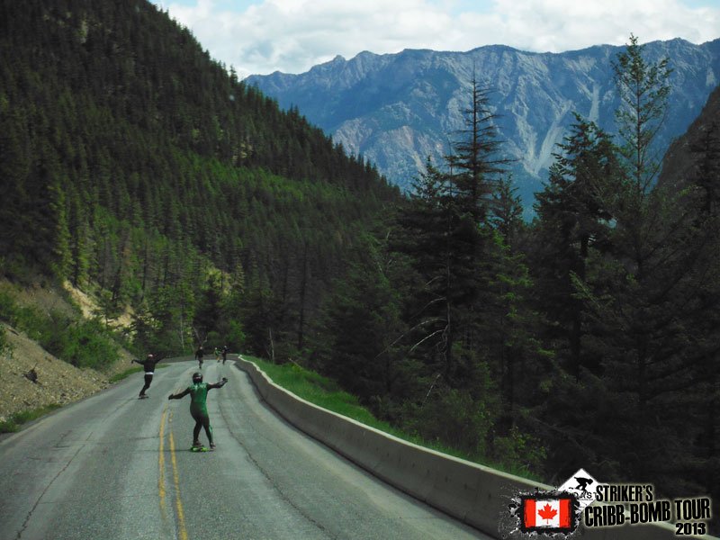 YOU GOTTA BE BRAVE TO CHUCK A FOOT BREAK ON A MOUNTAIN ROAD LIKE THIS!!!! GOOD LUCK!!! - STRIKER PIC
				
 on COASTLONGBOARDING.COM