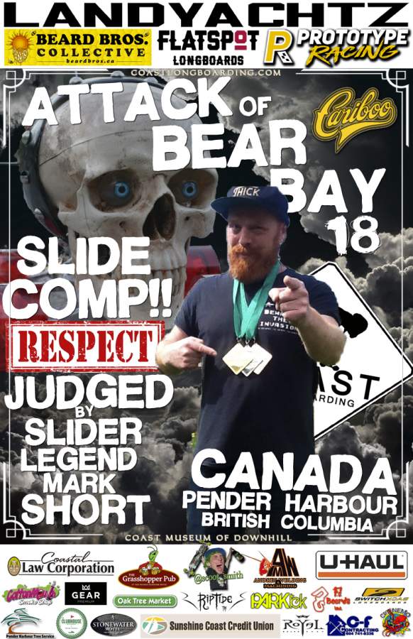 MARK SHORT "CLIFF COLEMAN ALL STAR" JUDGES THE 2019 SLIDE JAM!!! on COASTLONGBOARDING.COM